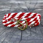 bracelet-red-white-with-anchor